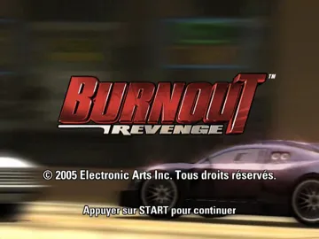 Burnout Revenge (USA) screen shot title